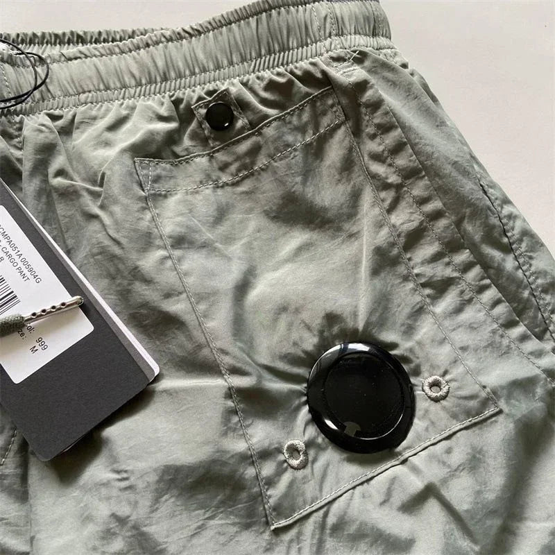 Top quality luxury knee-length  summer youth leisure sports nylon shorts loose men's beach 5-point pants