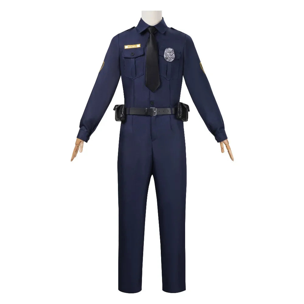 Halloween Policeman Costumes adult Party Carnival Police Uniform men Army Policemen Cosplay Clothing Sets Party Performance