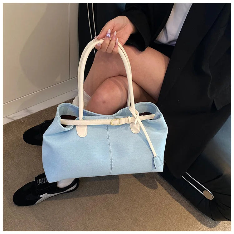 2026 High Quality Fashionable Versatile Commuting Handbag Simple Casual Large Capacity Single Armpit Shoulder Bag for Women