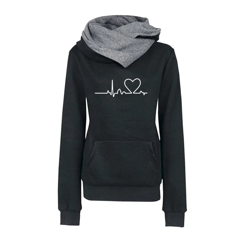 Jogging Hoodies Autumn Winter Quality Women's Tracksuit Casual Print Single Sport Pants Comfort Outdoors Daily Gym Woman Fashion