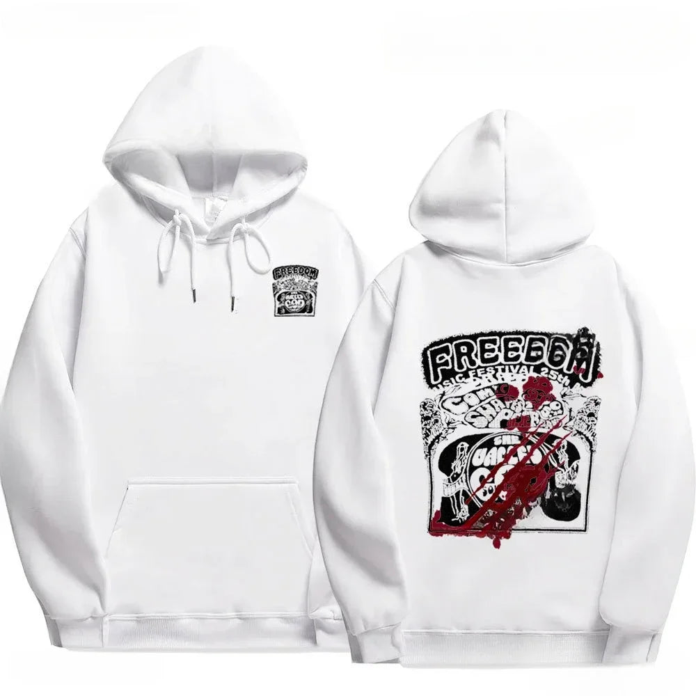 2026  New Style  Cry of  Fear Hoodies  Double Sided   Men's  Women's  Sweatshirt  Unisex  Long-sleeved  Hoodie  Size S-3XL