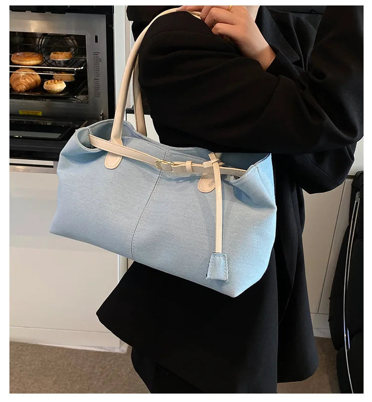 2026 High Quality Fashionable Versatile Commuting Handbag Simple Casual Large Capacity Single Armpit Shoulder Bag for Women