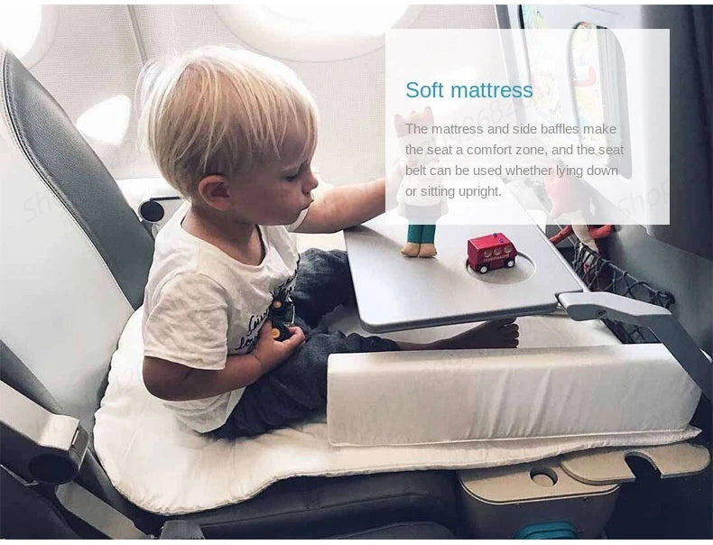 Children's Luggage Can Lie Down Can Sit Can Ride Multi Purpose Child Cabin Suitcase ABS Multifunctional Baby Traveller's Bed