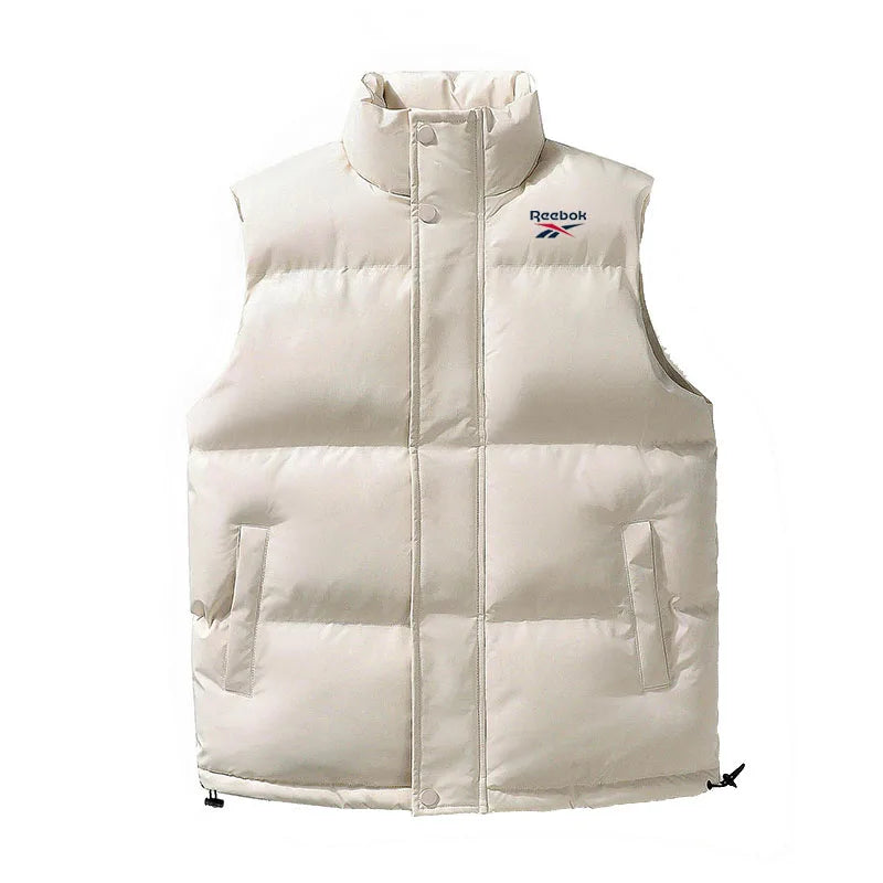 Reebok thick and warm windproof simple and elegant casual wear jacket - a stylish and warm fleece vest for outdoor enthusiasts t