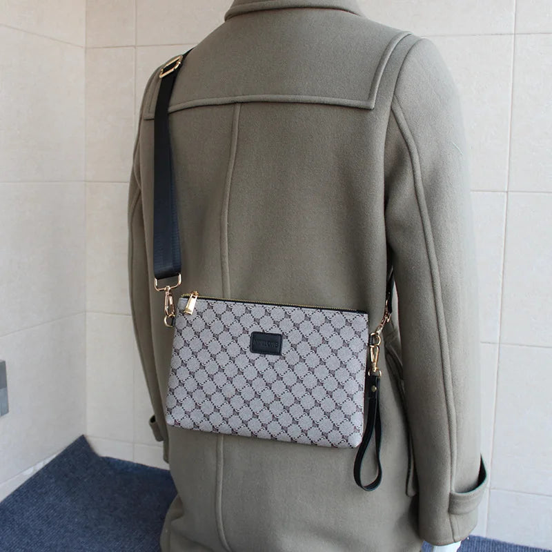 Fashion Men's Bag Trend Brand Casual Versatile Envelope Bag High Quality Sports Shoulder Crossbody Bag Designer Luxury Handbags