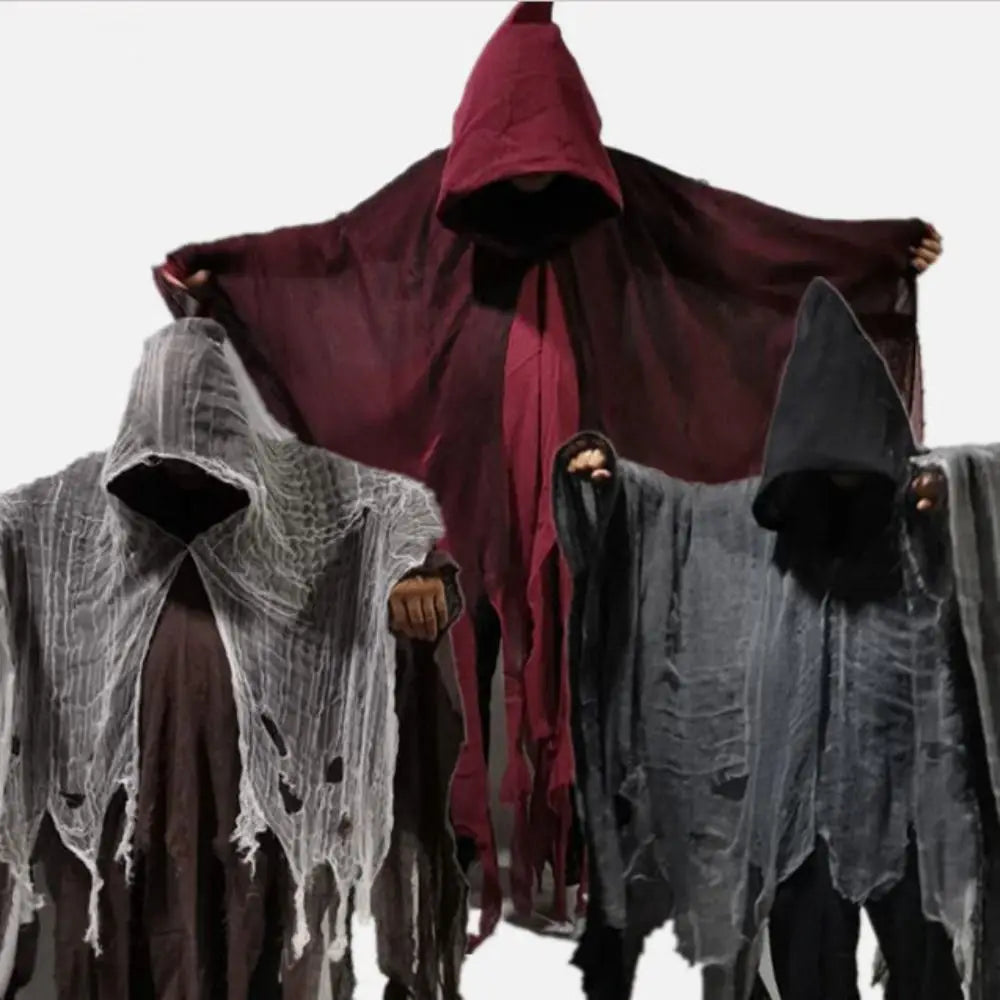 Polyester Halloween Ghost Cloaks Wizard Photo Pros Dementors Cosplay Costume Clothing Props Costumes Outfit