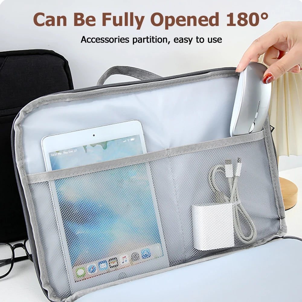 for MacBook Xiaomi Huawei ASUS Notebook Bags Shockproof Laptop Sleeve Handbag 11-16 Inch Ultra Thin Business Briefcase