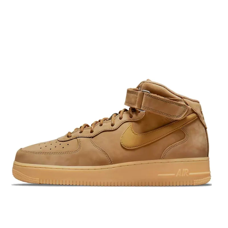 Nike Air Force 1 07 Minimalist, Fashionable, Premium, Versatile Mid-Top Casual Sneakers Anti-Slip, Wear-Resistant DQ7666-001