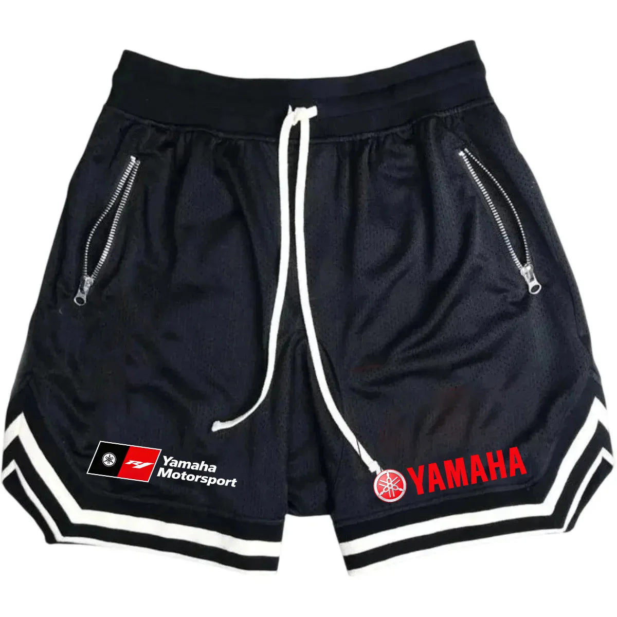 Yamaha Racing Men's Solid Color Sport Pants - Fashion Short Pants Style - Trendy 2026 Men's Sport Pants