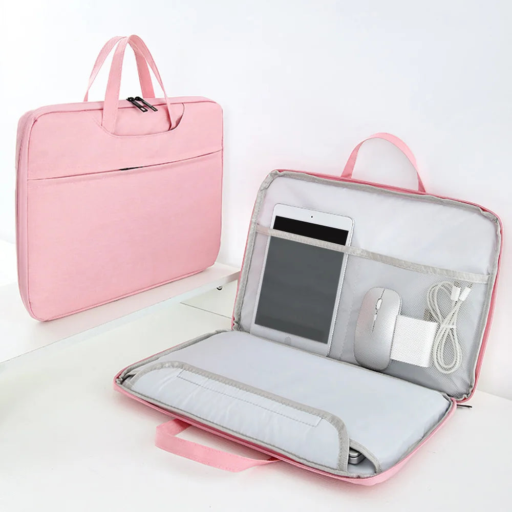 for MacBook Xiaomi Huawei ASUS Notebook Bags Shockproof Laptop Sleeve Handbag 11-16 Inch Ultra Thin Business Briefcase