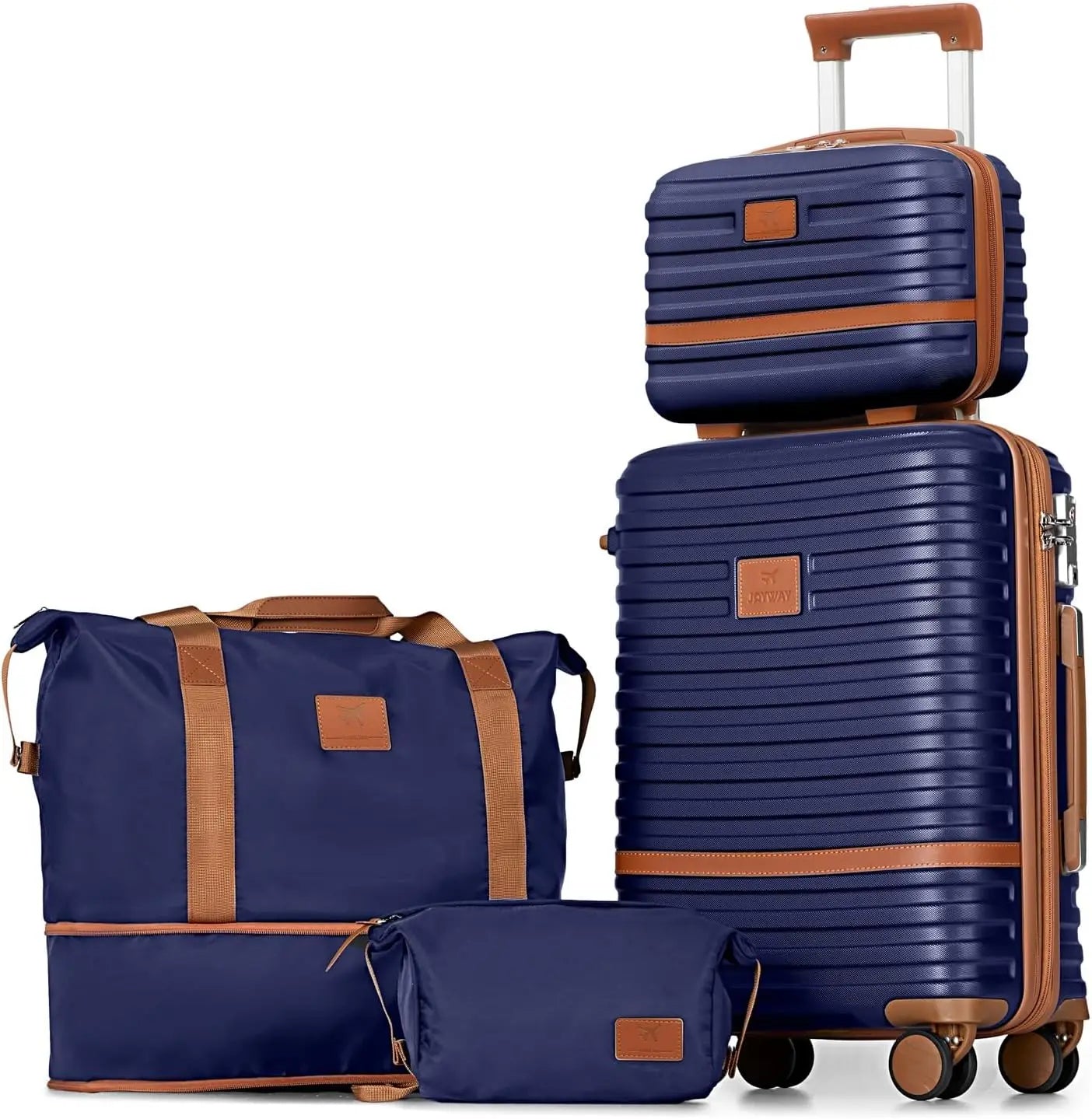 Joyway Carry On Luggage Set, Expandable Suitcase with Spinner Wheels and TSA Lock, Hard Shell Lightweight Durable
