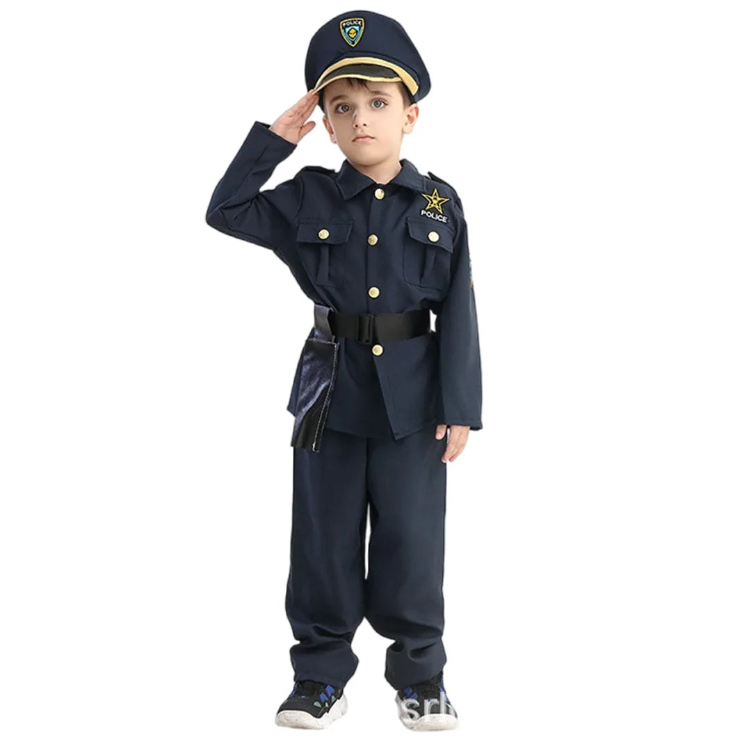 Halloween Carnival Enfant Construction Vehicle Police Car Costume Niño Ambulance Onesie Kindergarten Fire Truck Performance Suit