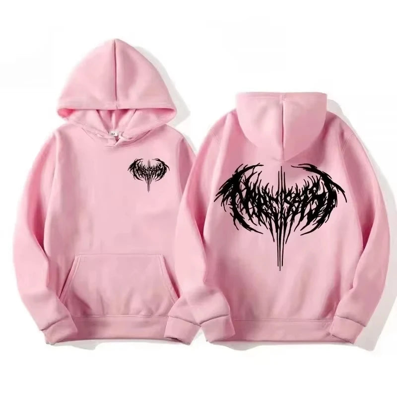 Rapper Graphic Hoodies Men Retro Hip Hop Hoodie Fashion Oversized Sweatshirt Streetwear