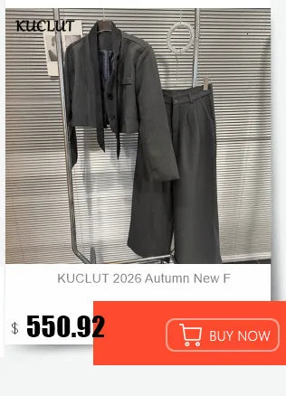 KUCLUT 2026 Autumn Stand Collar Cape With Ruffles Puffy PU Leather Jacket For Women Short Zipper Motorcycle Style Coat 1A4196
