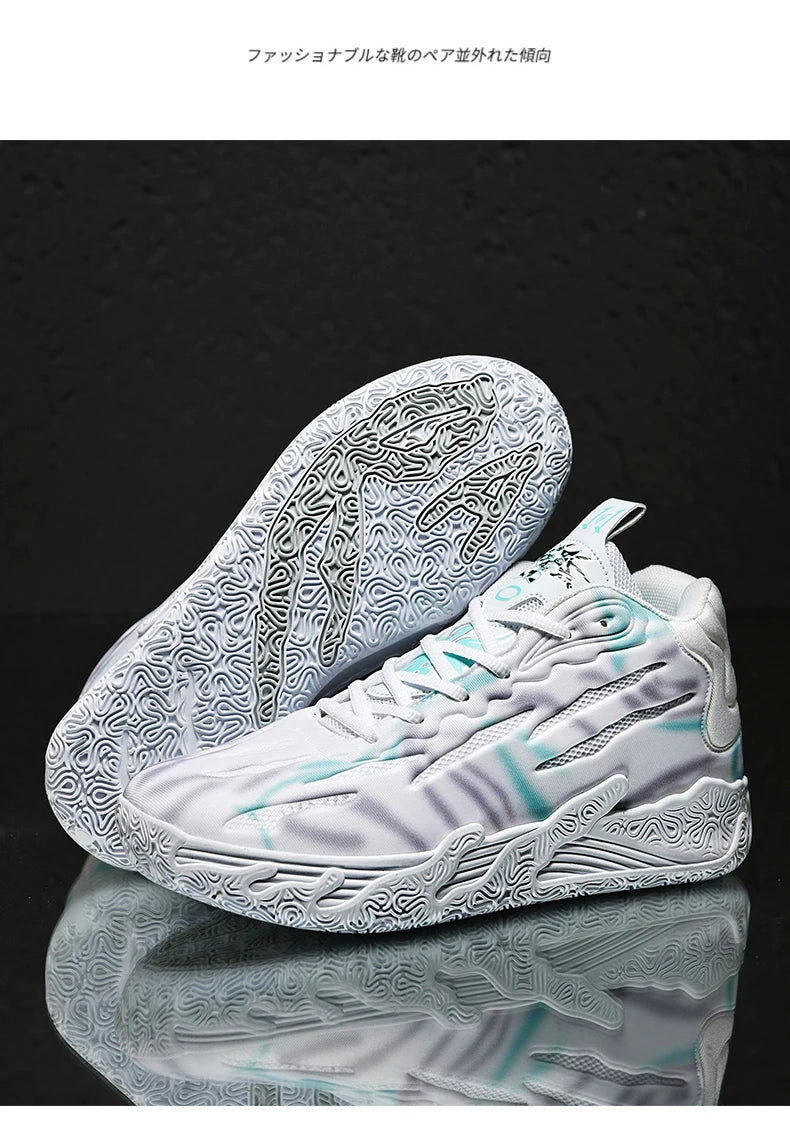 Three Ball Three Generation Lamelo Ball MB.01 Basketball Shoes Men's Actual Combat Cushioned Low-Top Sneakers Cushioned Rebound