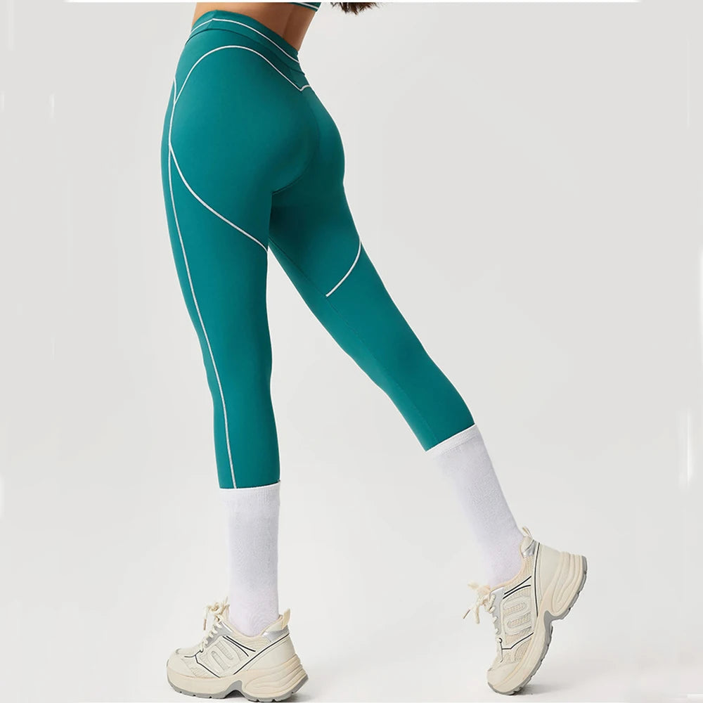 Gym Leggings Women Yoga Pants Sexy High Waist Booty Lifting Leggings Yoga Pants Women Sports Clothing Cycling Fitness Leggings
