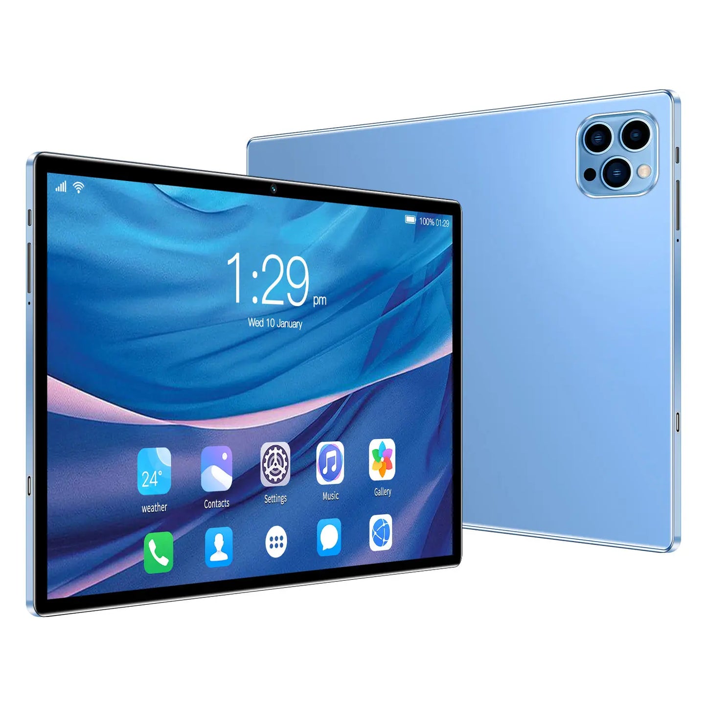 2026 Android 13 Android Tablet 4GB+64GB HD Touch Screen Dual Card WIFI 6000mAh Battery Octa Core