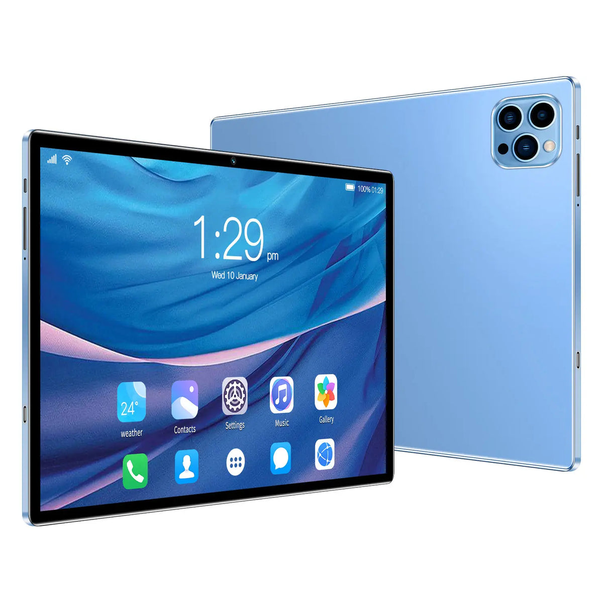 2026 Android 13 Android Tablet 4GB+64GB HD Touch Screen Dual Card WIFI 6000mAh Battery Octa Core