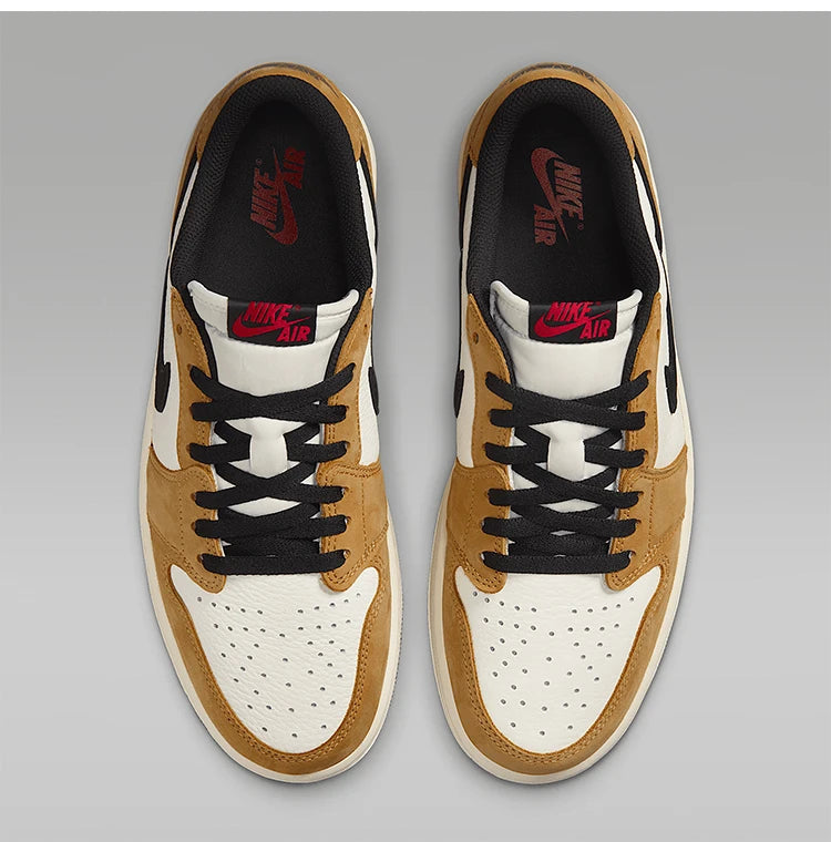 Nike genuine JORDAN men's and women's durable classic lightweight low top basketball shoes CZ0790-107