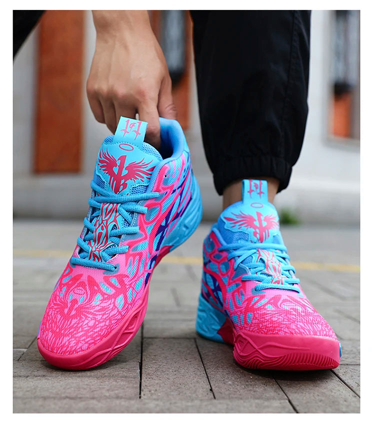 Men Basketball Shoes Outdoor Unisex Breathable Athletic Unisex Trainer Women High Quality Sneakers Running Light Sports Shoes
