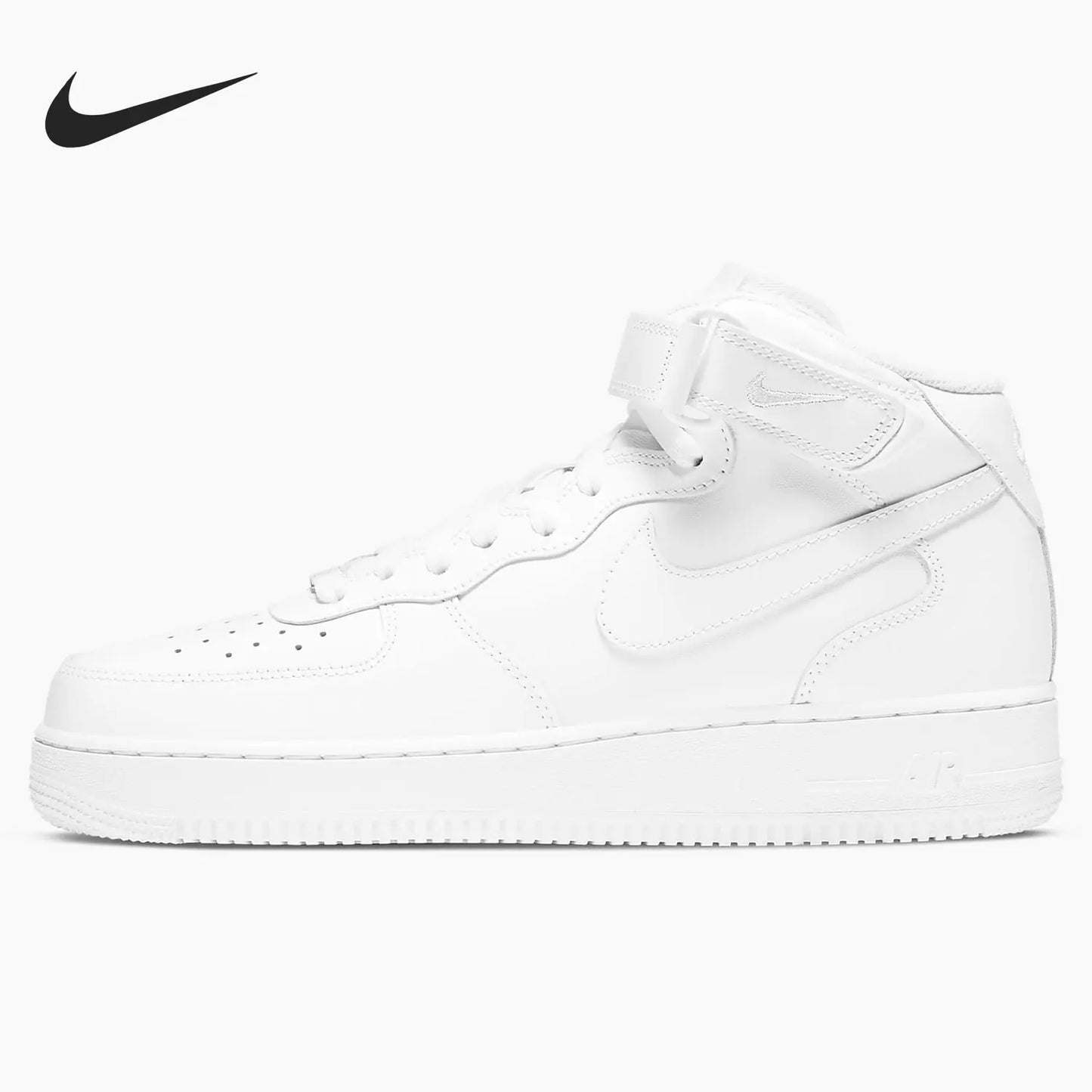 Nike genuine Air Force 1 Mid-Top Casual Shoes CW2289-111