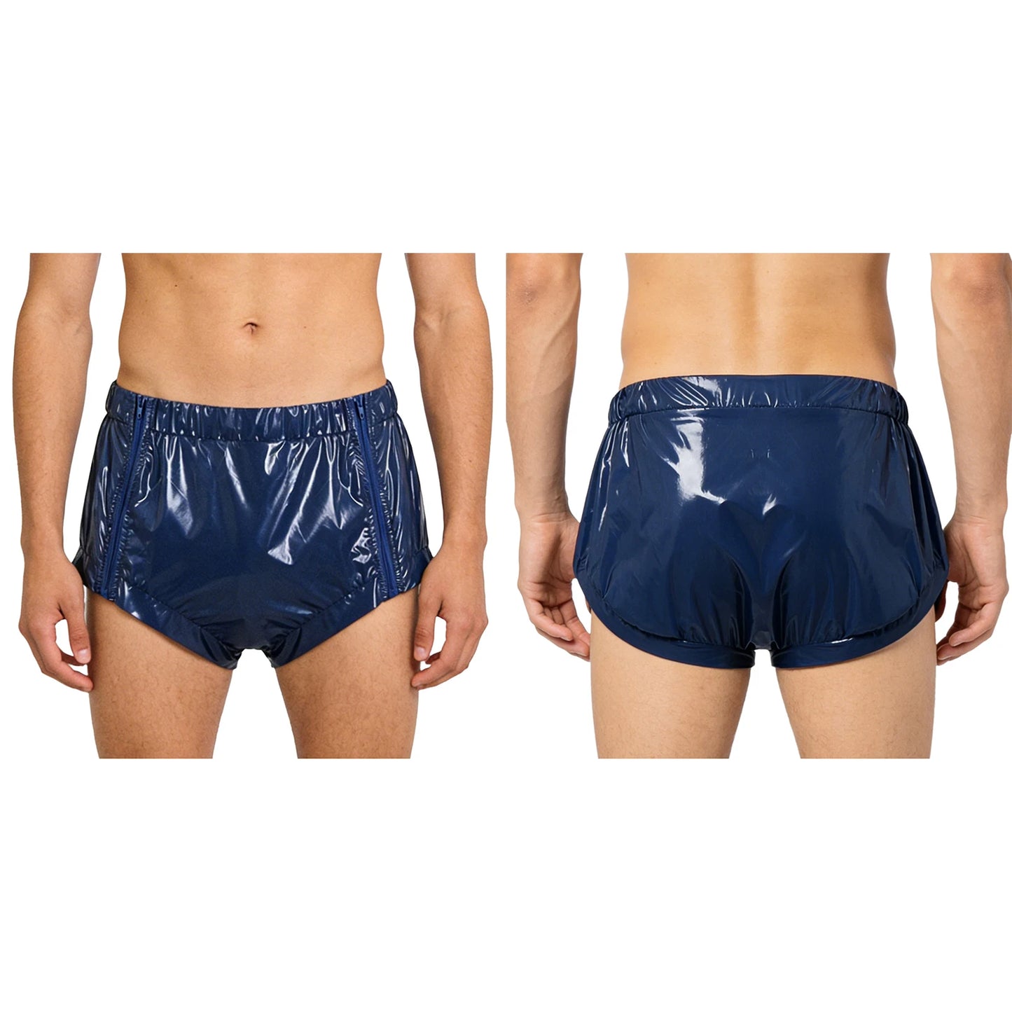 Unisex Leak-proof Diaper Cover Underwear Both Tear-away Waterproof Reusable Briefs for Elderly Caring Nursing Special Needs