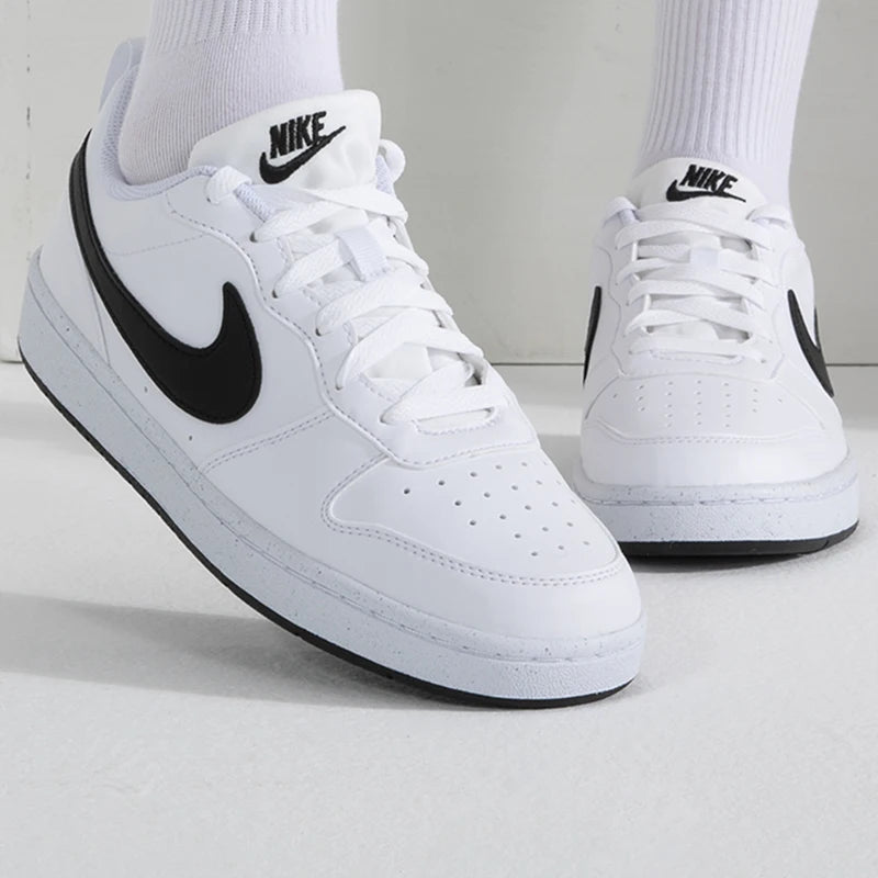 Nike Women's Shoes Court Borough Low (Gs) Sports Shoes, Fashionable Casual Shoes, Lightweight and Comfortable Low-Top Sneakers Dv5456-104