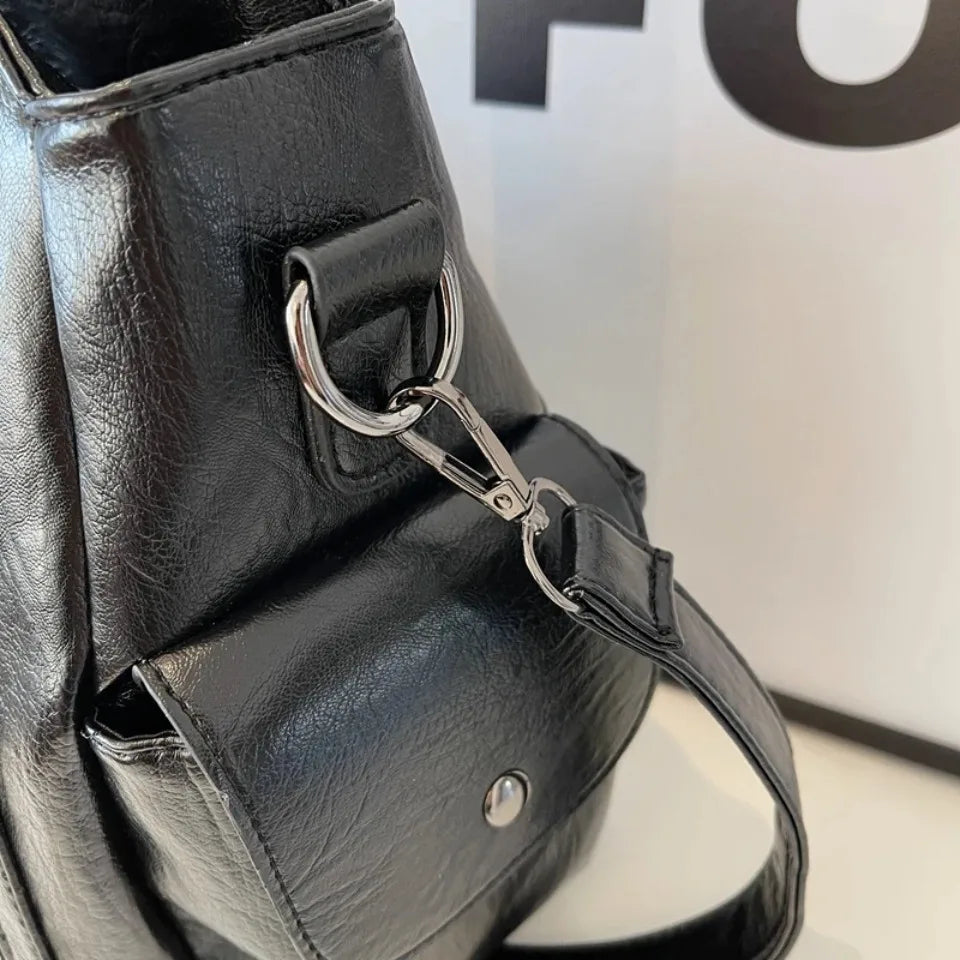 Daily Business Commuting Large Capacity Tote Hand Bags Soft Leather Shoulder Crossbody Bags for Women Handbags Sturdy Durable