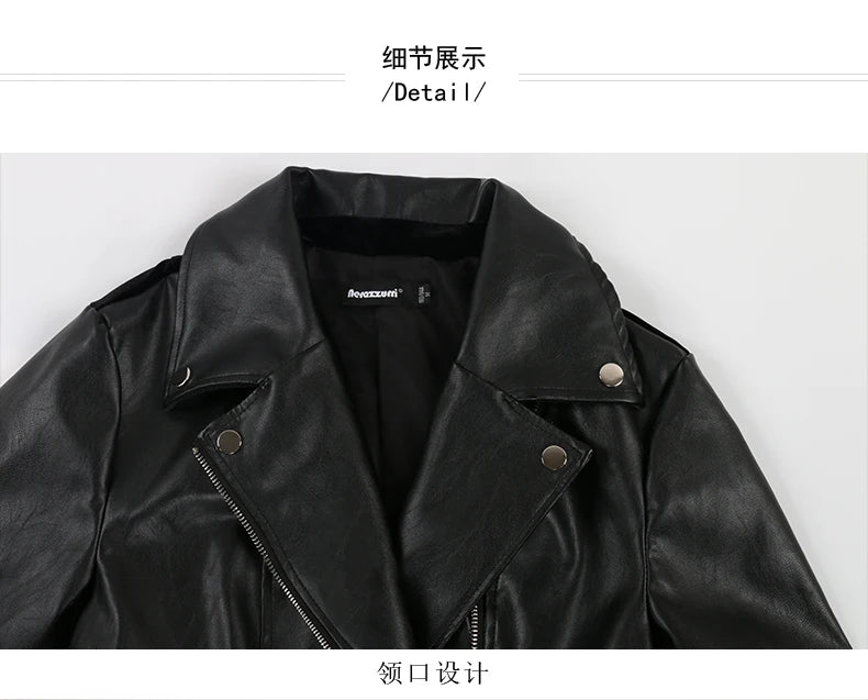 Nerazzurri Spring Autumn Long Black Stretchy Velvet Patchwork Pu Leather Coat Women with Double Belt Luxury Designer Clothes