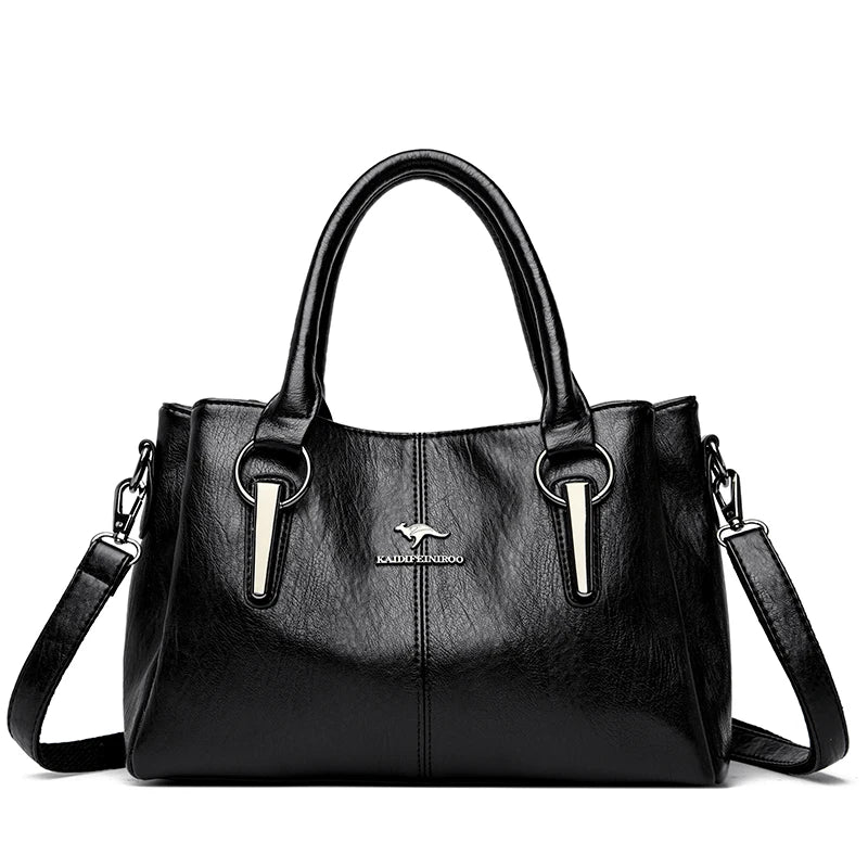 High-quality Soft Leather Luxury Handbags Women Bags Designer High-capacity Ladies Crossbody Hand Bags for Women 2024 Sac A Main