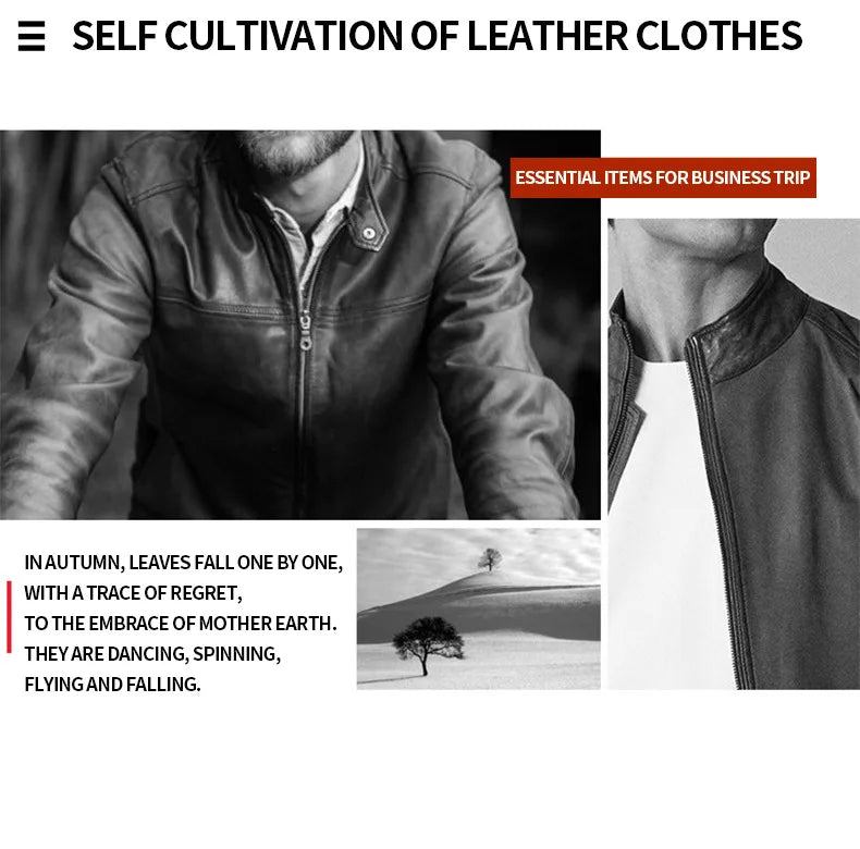 High Quality Leather Jackets Casual Man Winter Fleece Motorcycle Faux Leather Jacket Male Anti-wind Lapel Zipper Jackets Men