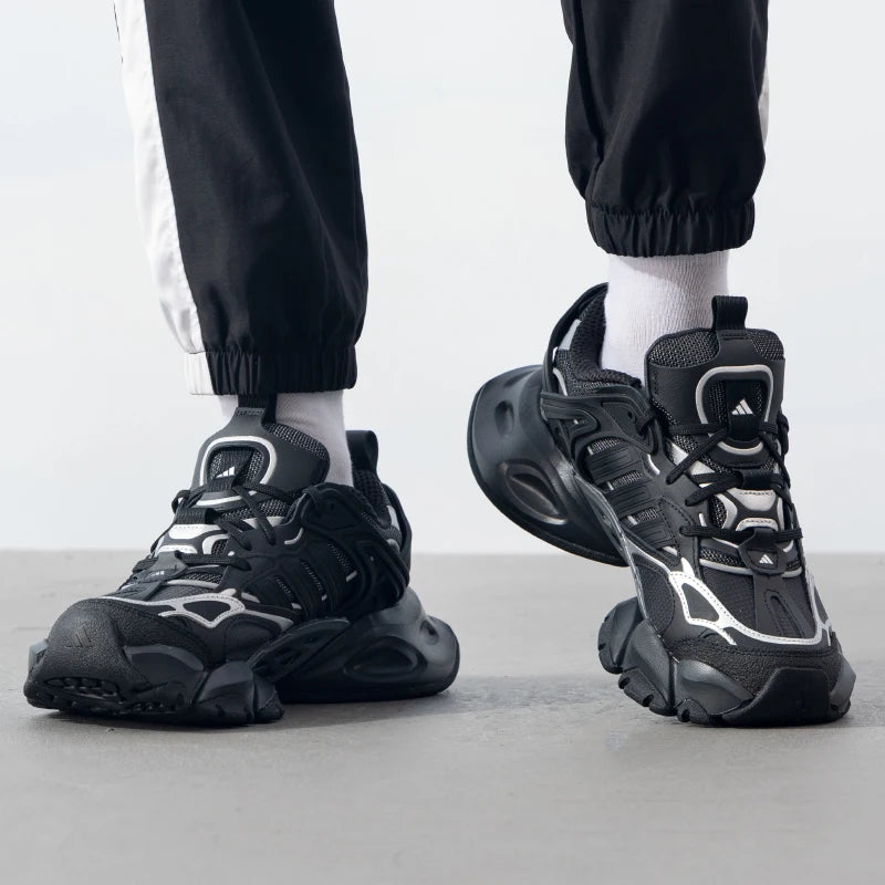 Adidas Xlg Runner Deluxe Unisex Sports Shoes, Fashionable Thick-Soled Mecha Dad Shoes, Wear-Resistant Cushioning Casual Shoes Ih0070