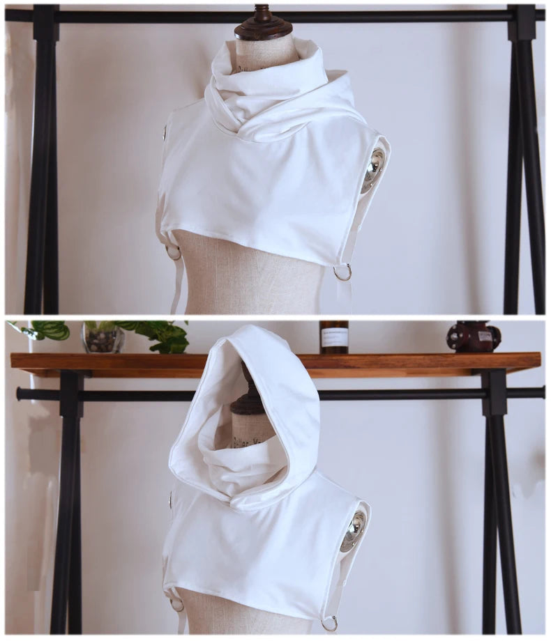 2024 Punk Hip Hop Cropped Hoodie Women Techwear Style Street Casual Y2k Hoodies Outdoor Sport Sweatshirt