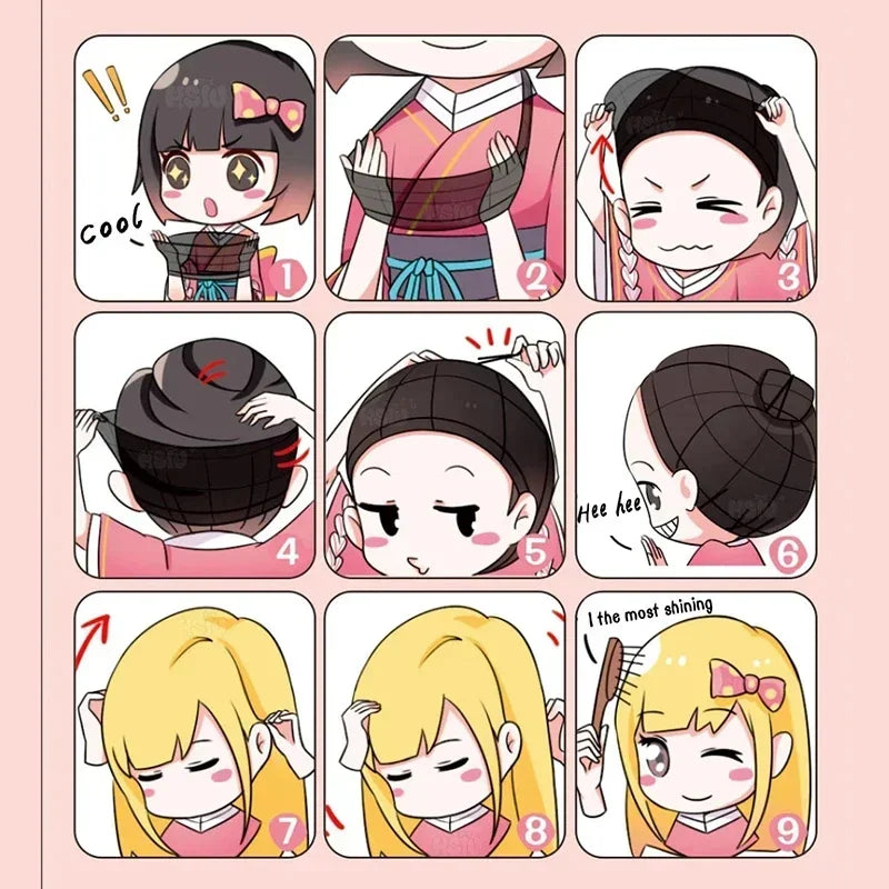 Anime Kanroji Mitsuri Cosplay Costume Kimono Haori Dress Wig Clothes Halloween Costume for Adult Children