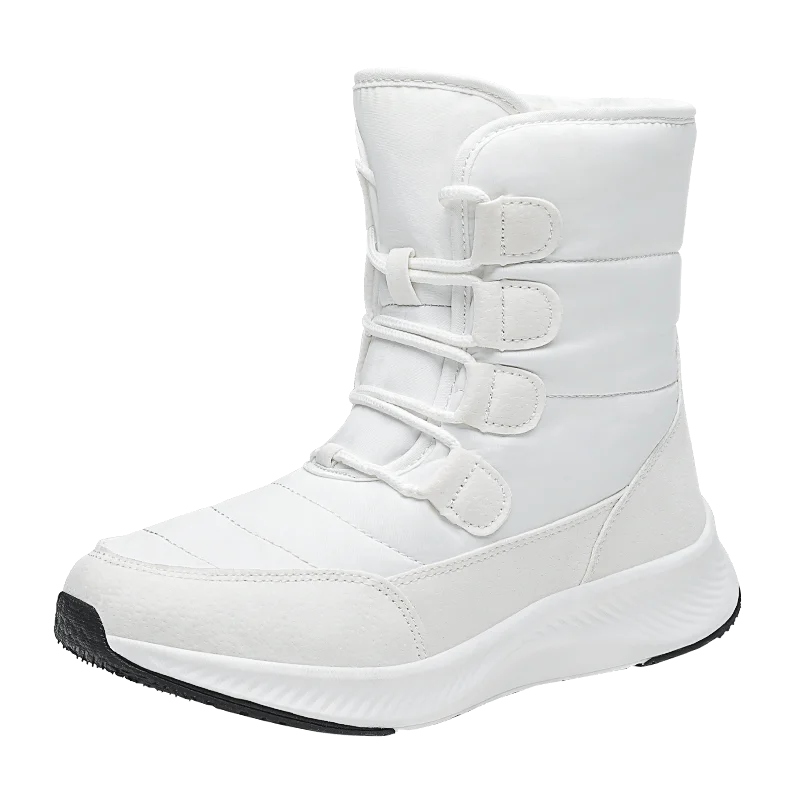 Winter Fashionable and Warm Snow Boots for Women Thickened Cotton Shoes Long Boots and Hiking Shoes for Women Zapatillas Mujer