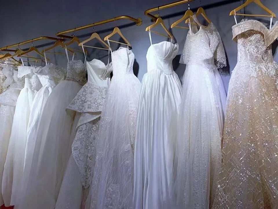 Customized Luxury Pearls Long Sleeves Mermaid Bridal Gowns Detachable Train Sequined Wedding Dress Sweetheart Vestido De Noiva