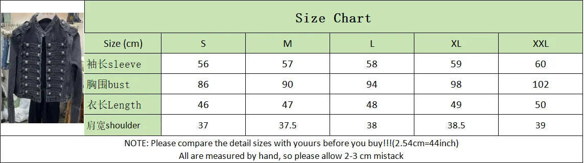 Vintage Denim Military Jacket Women Retro Solid Round Neck Single Breasted Slim Short Jackets 2026 Lady Daily Street Outerwears