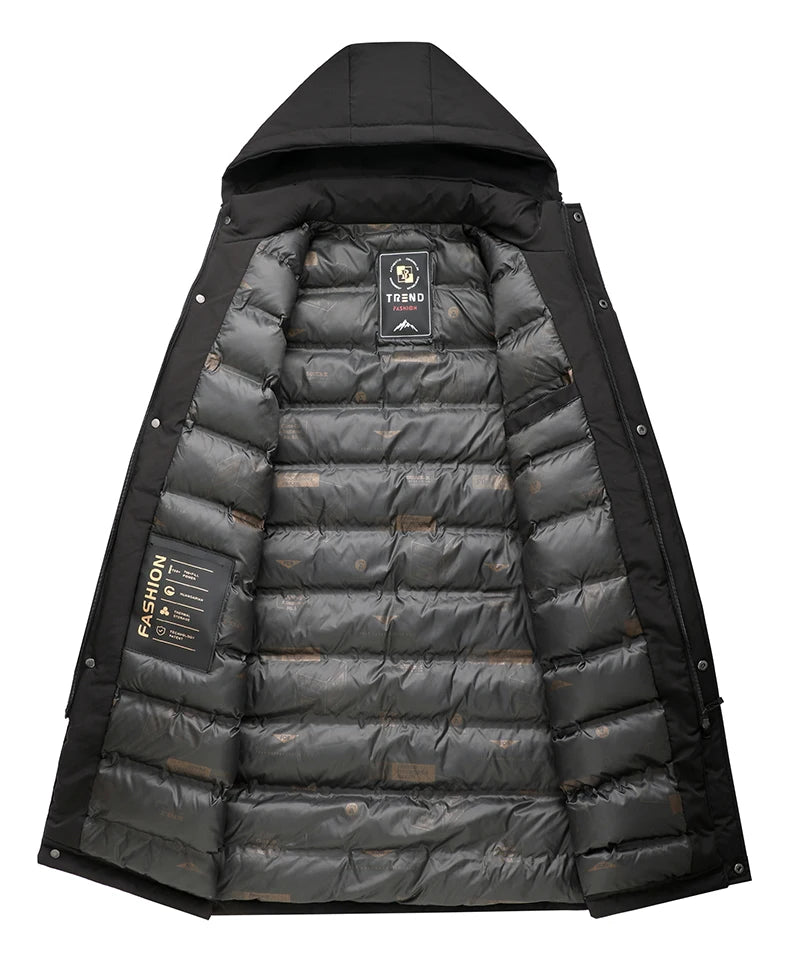 High End Traceless New Brand Business Casual Fashion Men Leather Jacket Faux PU Coats Autumn Winter Men Clothing 2026
