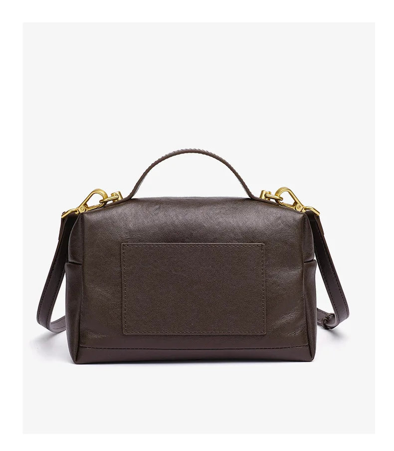 YANATARI Luxury Handbags Female Crossbody Bags Shoulder Bag Women Bags New Fashion 2026 Genuine Cowhide Leather Satchel