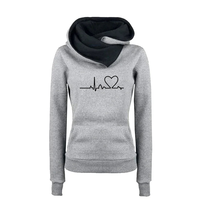 Jogging Hoodies Autumn Winter Quality Women's Tracksuit Casual Print Single Sport Pants Comfort Outdoors Daily Gym Woman Fashion