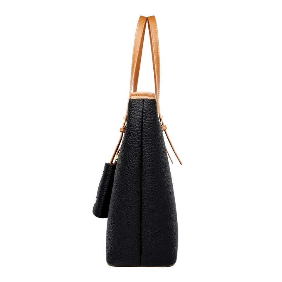 Genuine Brand High Quality Leather Casual Tote Luxury Handbags Women Bags Designer Shoulder Top-handle Bags for Women Sac