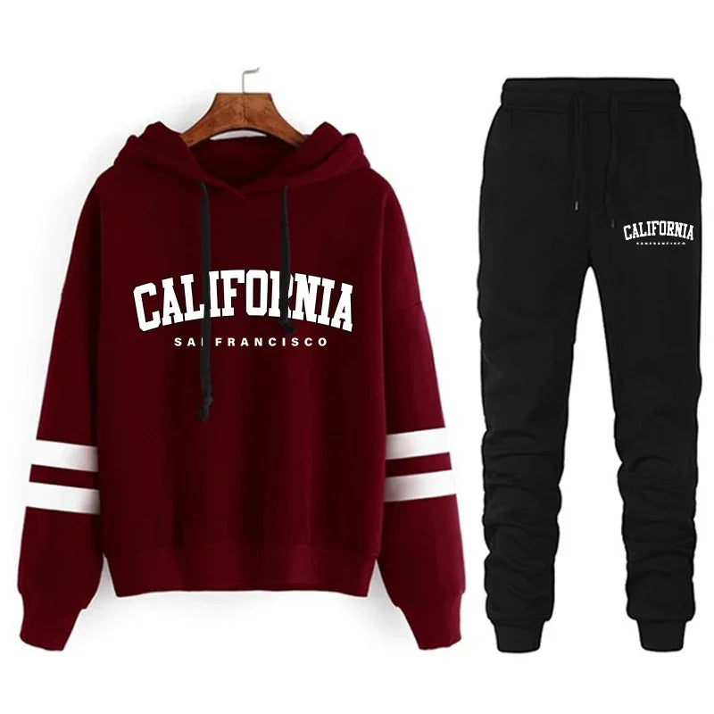Hoodies Fashion Women's Sweatshirts Stripe Outdoors 2025 Sports Suit Jogging Casual Printing Daily Hot Sales Tracksuit Pullovers