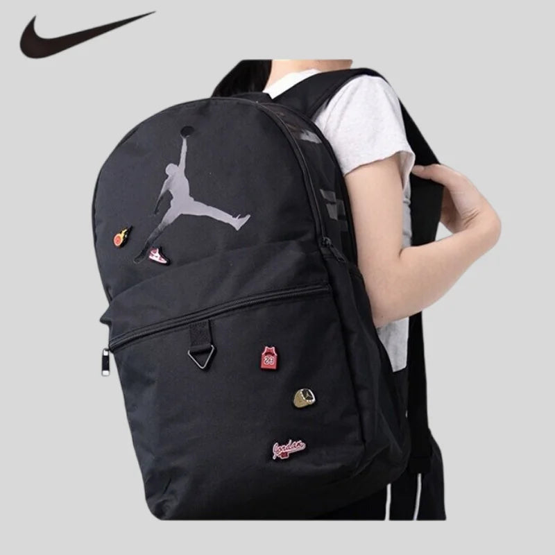 Nike Nike Jordan Backpack Sports Backpack Outdoor Travel Bag School Bag Leisure Bag