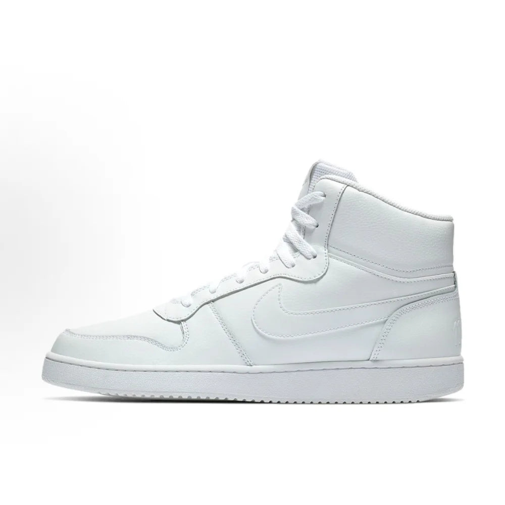 Nike EBERNON Unisex Mid-Top Skate Shoes - Durable Support, Enhanced Cushioning for Skateboarding & Daily Comfort AQ1773-001