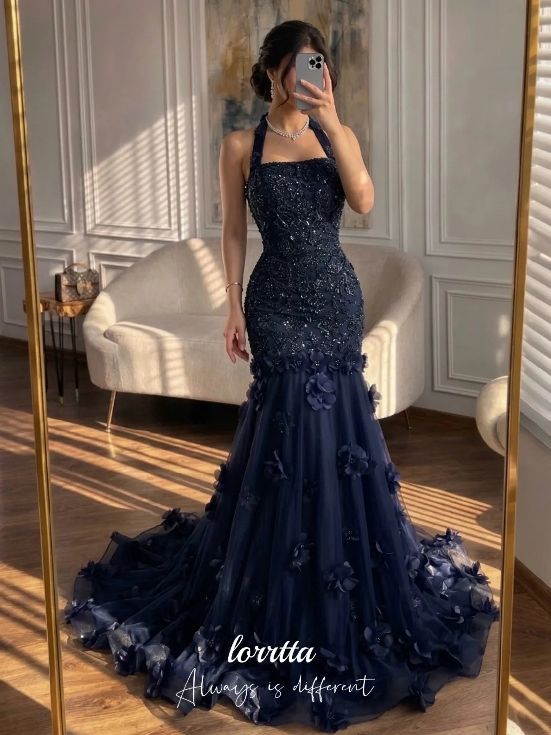 Customized birthday dress Women's Evening Dress Wedding Guest Dress Luxurious Women's Evening Dress women's formal evening gowns
