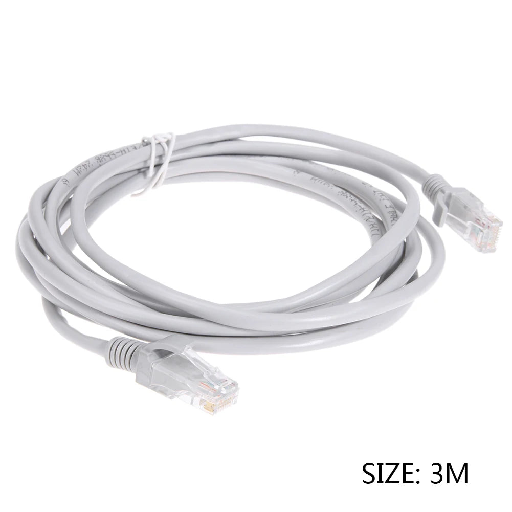 1-30m Router Computer Ethernet Cable High Speed LAN Cord with RJ-45 Connector Internet Network Patch Cord for PC Router Computer