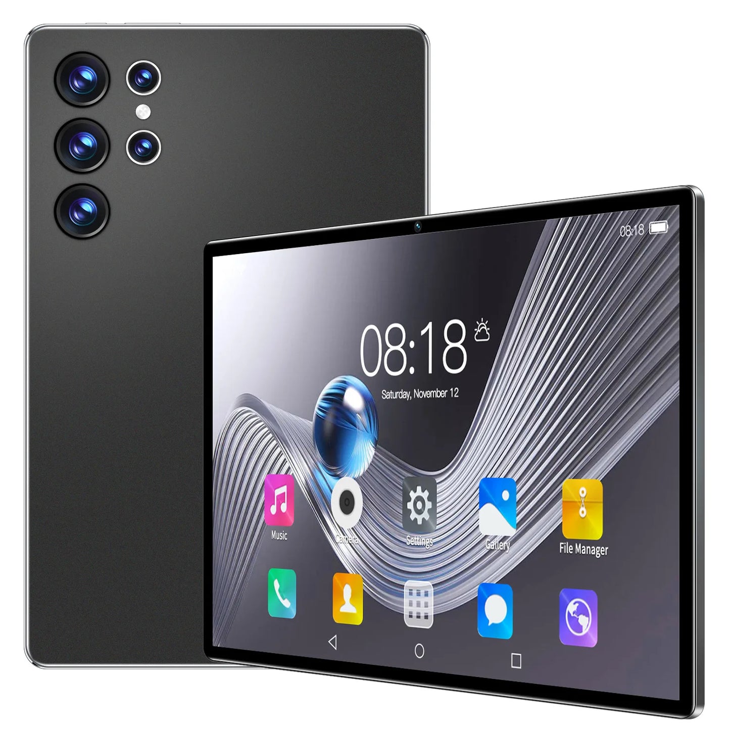 2026 New Upgraded Pad 10.1 Inch Android Tablet HD Display Octa Core 4GB RAM 64GB ROM Dual Phone Call WiFi Google Play Tablet PC