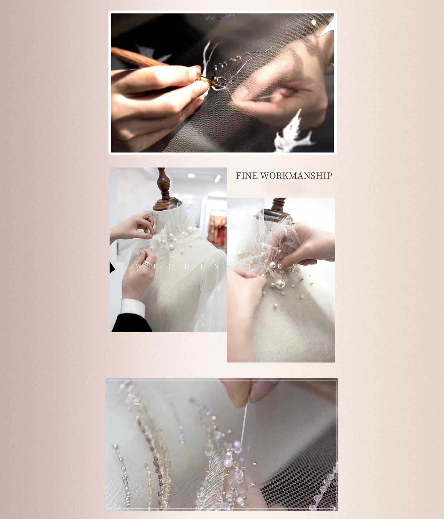SWEMILE Fashion Short Wedding Dresses Boho Beach V-Neck Flower Mini Bridal Dress Women Evening Wedding Prom Gowns Customized