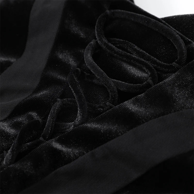 Women Black Velvet Sheer Maxi Dress Sexy Chic Mesh Patchwork Off-shoulder Waist Cinching Slim Maxi Dresses 2026 Club Party Gowns