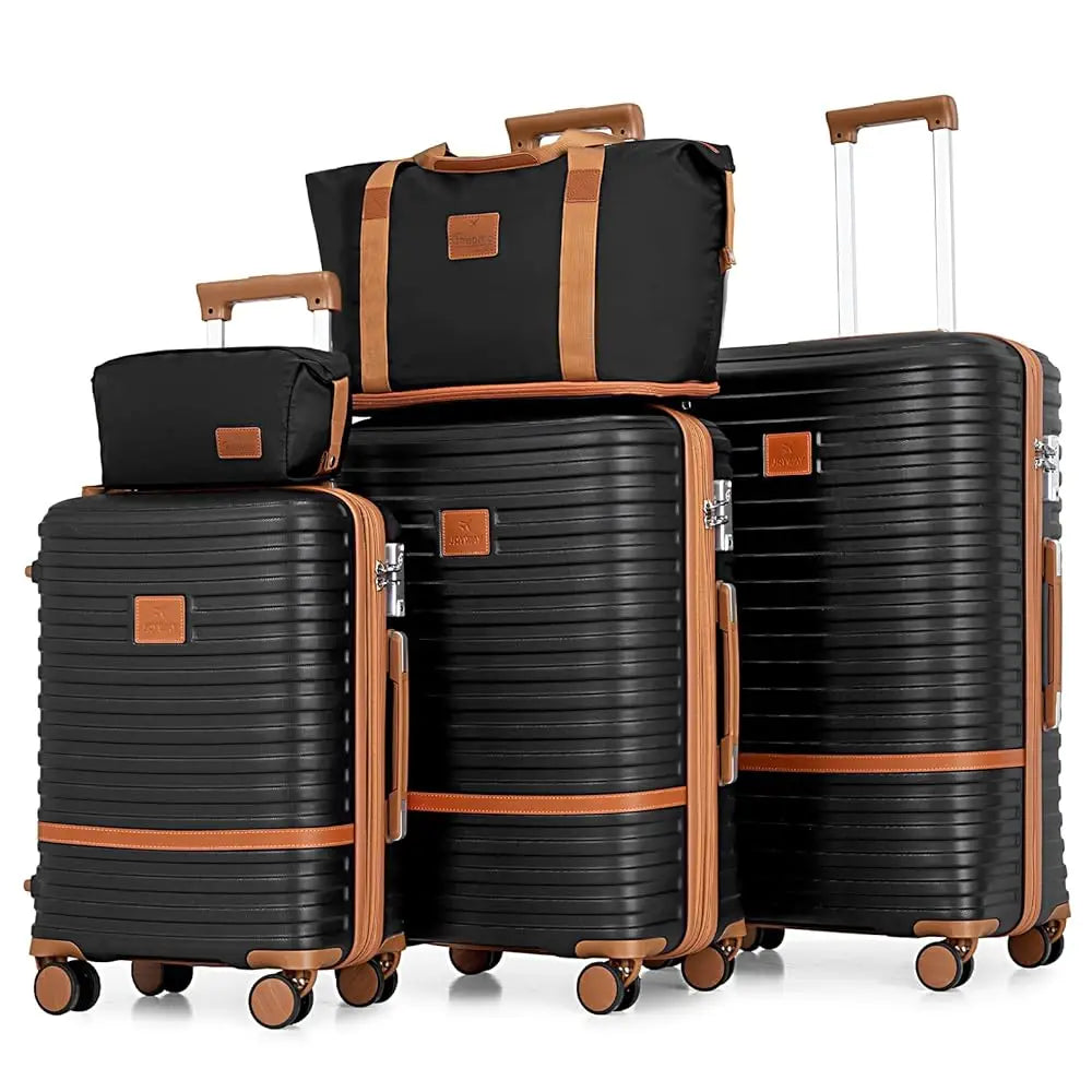 Joyway Carry On Luggage Set, Expandable Suitcase with Spinner Wheels and TSA Lock, Hard Shell Lightweight Durable